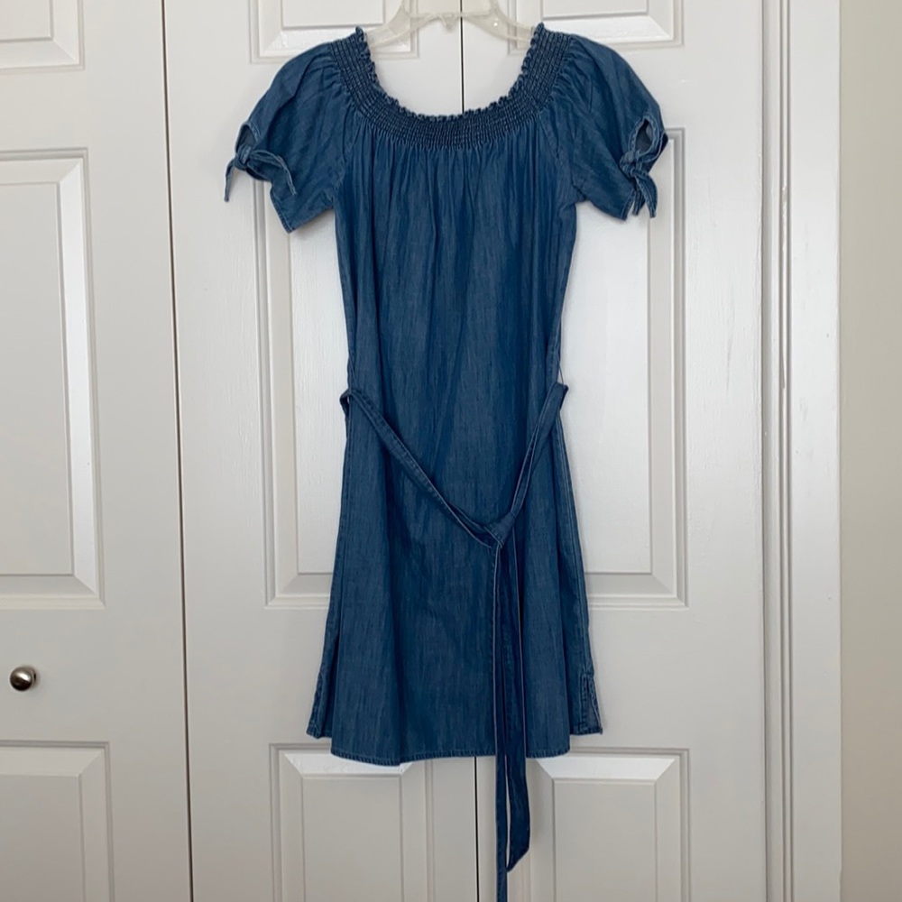 Denim dress